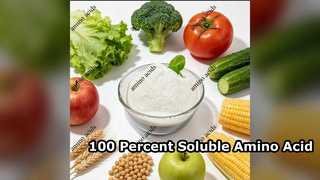 Polvere di aminoacidi solubile in acqua al 100% per fertilizzante